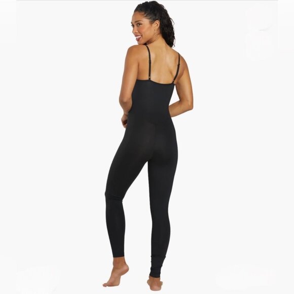 NWT Girlfriend Collective Black Stretch Cami Unitard in Women's X-Large - Picture 13 of 13